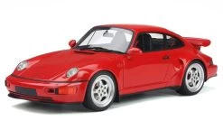 1/18 GT Spirit 1994 Porsche 911 964 Turbo S Flachbau Guards Red Resin Car Model (Aug-Sep 2021)