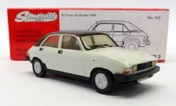Somerville Models 1/43 Scale 143 - Austin Allegro 3 - White/Brown Roof