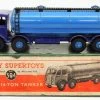 Dinky Supertoys Vintage Model Truck 504 - Foden 14-Ton Tanker - Blue