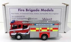 Fire Brigade Models 1/50 Scale FBM23 - Scania West Sussex Fire & Rescue Service