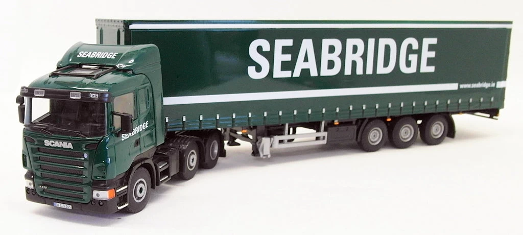 Lion Toys 1/50 Scale Diecast LT22219 - Scania Truck & Trailer - Seabridge