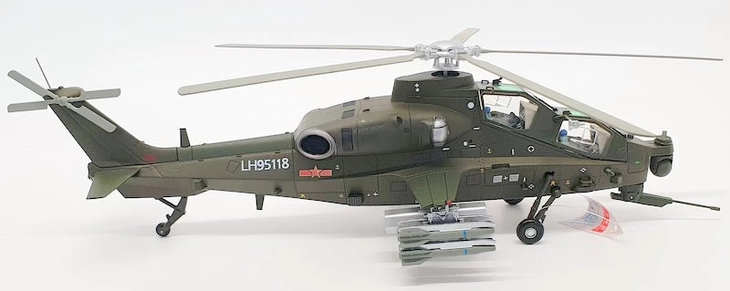 AF1 Models 1/38 Scale Model Helicopter AF10077 - WZ10 Chinese Armed Helicopter - Image 3