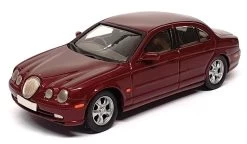 Gems & Cobwebs 1/43 Scale GC58BUR - 1999 Jaguar S Type - Burgundy