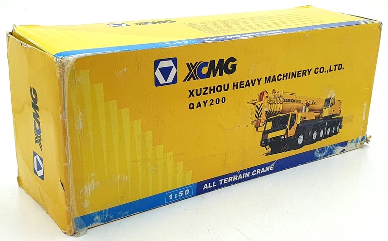 Unknown Brand 1/50 Scale Diecast UBCRNE01 XCMG QAY200 All Terrarin Crane - Image 7