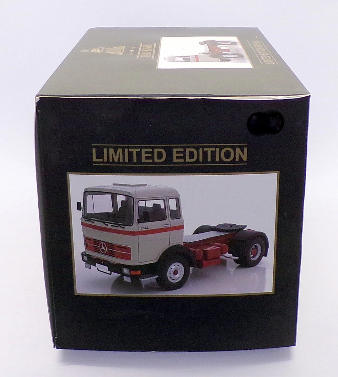 Road Kings 1/18 Scale RK180023 - Mercedes LPS 1632 1969 Grey/Red/Black - Image 4