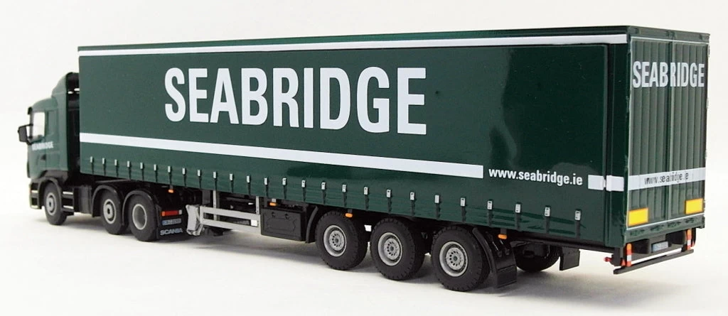 Lion Toys 1/50 Scale Diecast LT22219 - Scania Truck & Trailer - Seabridge - Image 2